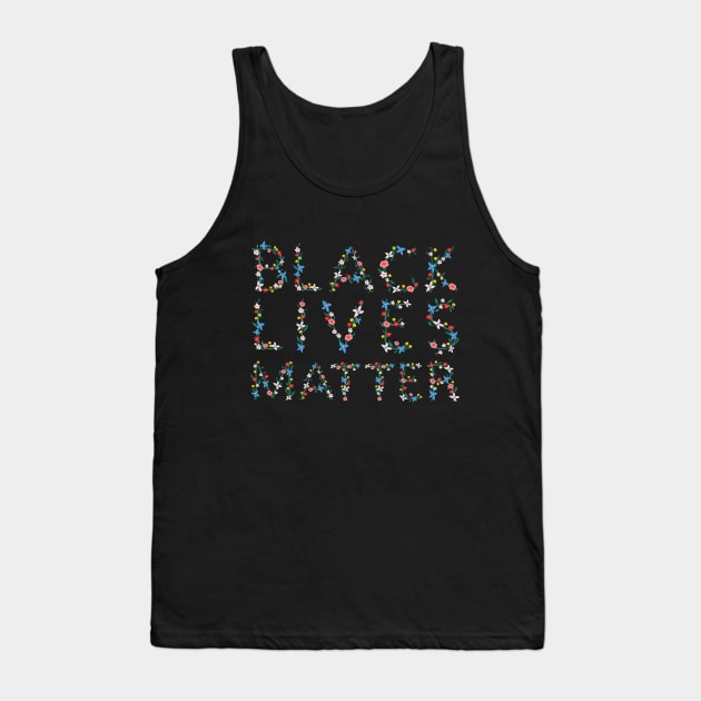 BLACK LIVES MATTER Tank Top by ouiouicathy